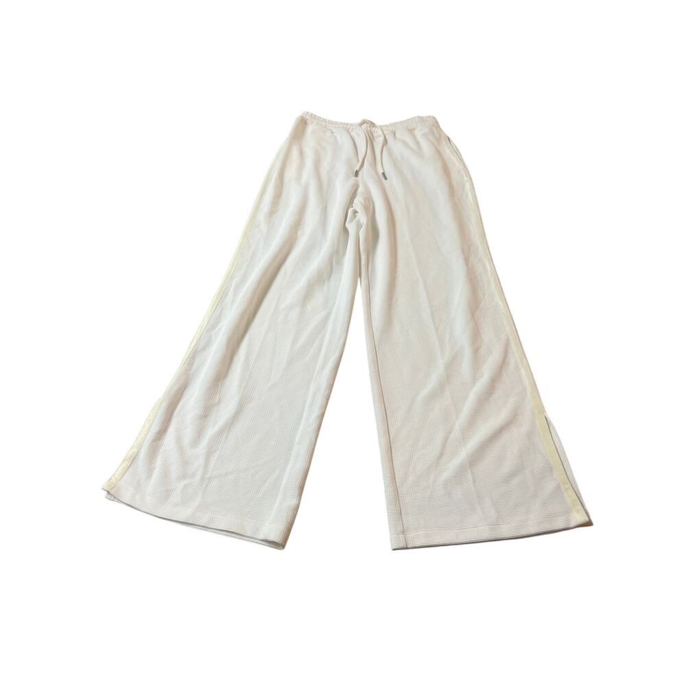 All In Motion High Rise Wide Leg Waffle Pant Size Small NWT